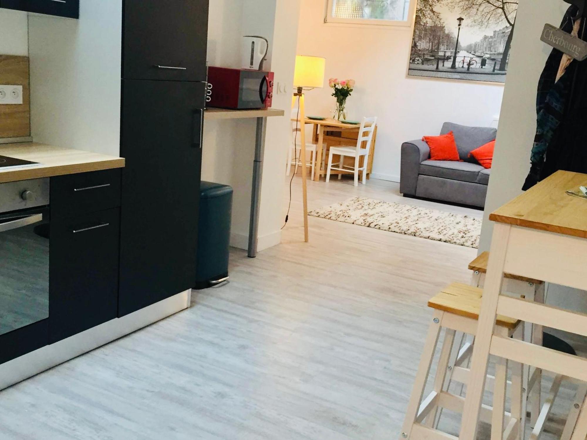 שרבורג Chaleureux Et Spacieux Appartement De Centre-Ville - Lit King Size - Netflix מראה חיצוני תמונה